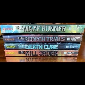 The Maze Runner Series Books 1-4